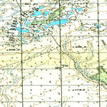 Soviet Genshtab map - q41-113/114 - Russia