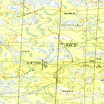 Soviet Genshtab map - q41-117/118 - Russia