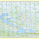 Soviet Genshtab map - q37-051/052 - Russia