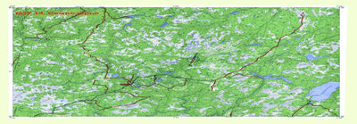 Soviet Genshtab map - q37-119/120 - Russia