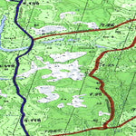 Soviet Genshtab map - q37-131/132 - Russia