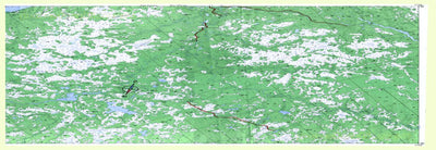 Soviet Genshtab map - q37-093/094 - Russia