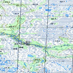 Soviet Genshtab map - q38-081/082 - Russia