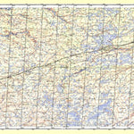 Soviet Genshtab map - q40-093/094 - Russia