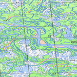 Soviet Genshtab map - q43-073/074 - Russia