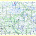 Soviet Genshtab map - q38-093/094 - Russia