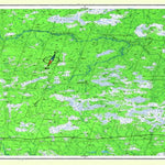 Soviet Genshtab map - q38-135/136 - Russia