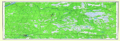 Soviet Genshtab map - q38-135/136 - Russia