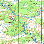 Soviet Genshtab map - q41-053/054 - Russia