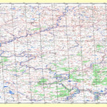 Soviet Genshtab map - q39-015/016 - Russia