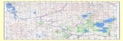 Soviet Genshtab map - q39-015/016 - Russia
