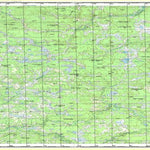 Soviet Genshtab map - q41-125/126 - Russia