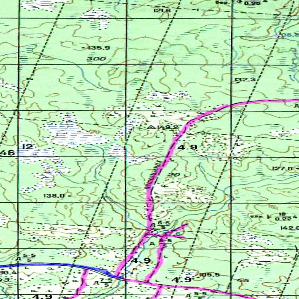 Soviet Genshtab Map - q38-127/128 - Russia by Avenza Systems Inc ...