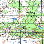 Soviet Genshtab map - q40-029/030--(1967) - Russia