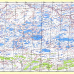 Soviet Genshtab map - q40-033/034 - Russia