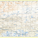 Soviet Genshtab map - q41-057/058 - Russia