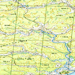Soviet Genshtab map - q41-071/072 - Russia