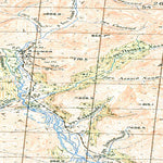 Soviet Genshtab map - q41-035/036 - Russia