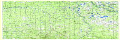 Soviet Genshtab map - q42-113/114 - Russia
