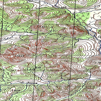 Soviet Genshtab map - q58-129/130--(1953) - Russia