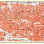 Soviet Genshtab map - q60-021/022 - Russia