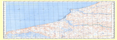 Soviet Genshtab map - q43-039/040 - Russia