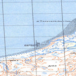 Soviet Genshtab map - q43-039/040 - Russia