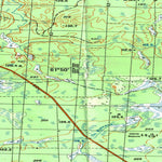 Soviet Genshtab map - p41-083/084 - Russia