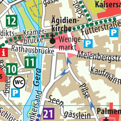 Erfurt Cityplan