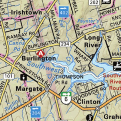 Map62 Kensington PEI - Nova Scotia Backroad Mapbook