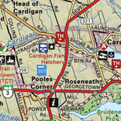 Map58 Georgetown PEI - Nova Scotia Backroad Mapbook