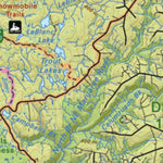 Map52 Cape Breton Highlands National Park West - Nova Scotia Backroad Mapbook