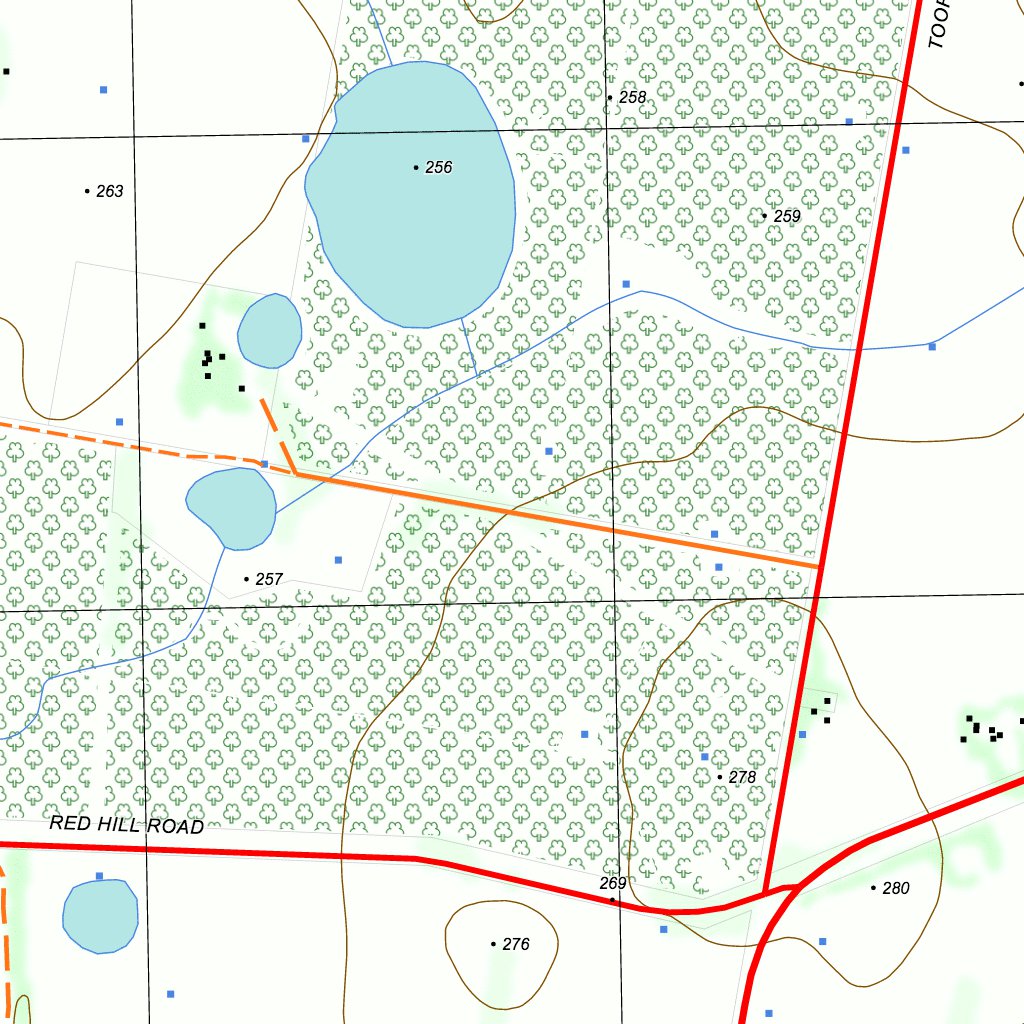 74224N WILLAURA NORTH Map by nswtopo Avenza Maps