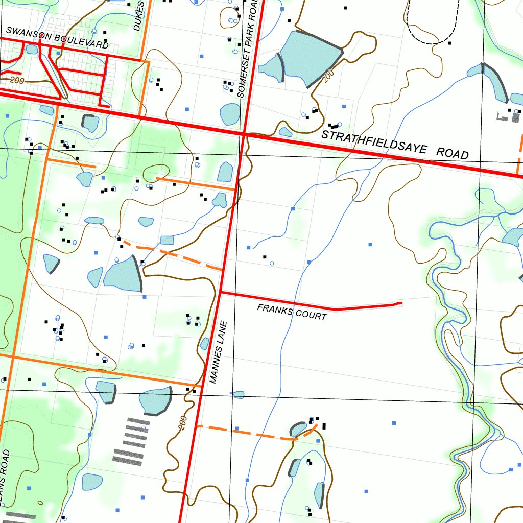 7724-2-N BENDIGO NORTH Map by nswtopo | Avenza Maps