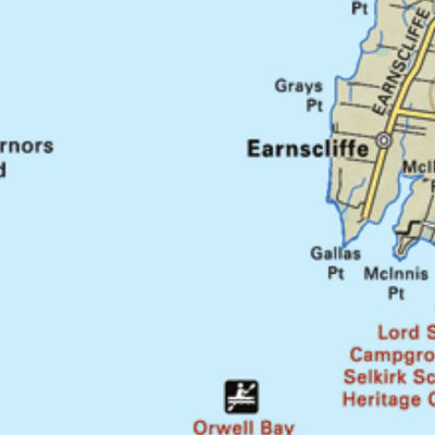 Map25 Charlottetown - Prince Edward Island - New Brunswick