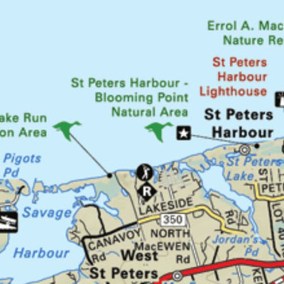Map37 Mount Stewart - Prince Edward Island - New Brunswick