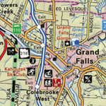 Map40 Grand Falls - New Brunswick
