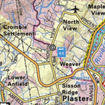 Map41 Plaster Rock - New Brunswick