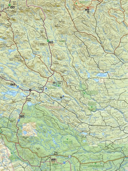 Map43 Red Rock - New Brunswick