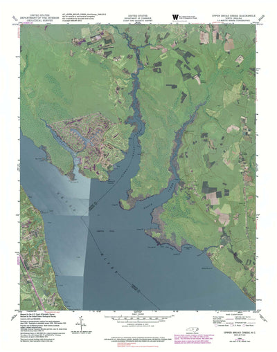 Neuse River Game Land, North Carolina (Bundle) Map by Western Michigan ...