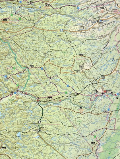 Map55 Tetagouche - New Brunswick
