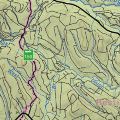 Map59 Gounamitz River - New Brunswick