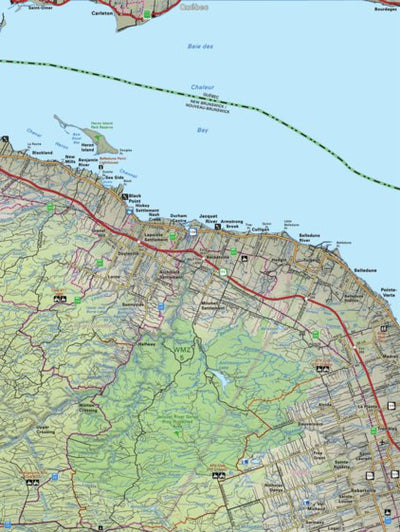 Map63 Belledune - New Brunswick