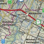 Map63 Belledune - New Brunswick