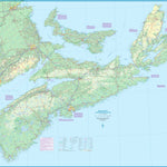 Nova Scotia & PEI 1:380,000 - ITMB