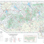Chattahooche National Forest, Forest Visitor Map