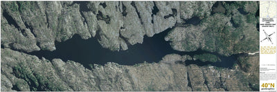 Devil' s Lake (Lutterworth Lake) Bare Imagery Map