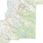 Fjällkartan Hemavan - Padjelanta Nationalpark