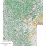 Shasta-Trinity National Forest Visitor Map (West)