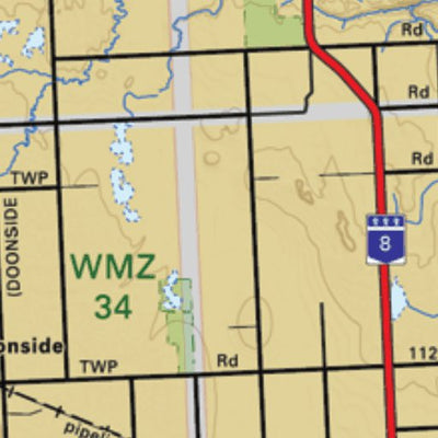 Map22 Moosomin - Saskatchewan